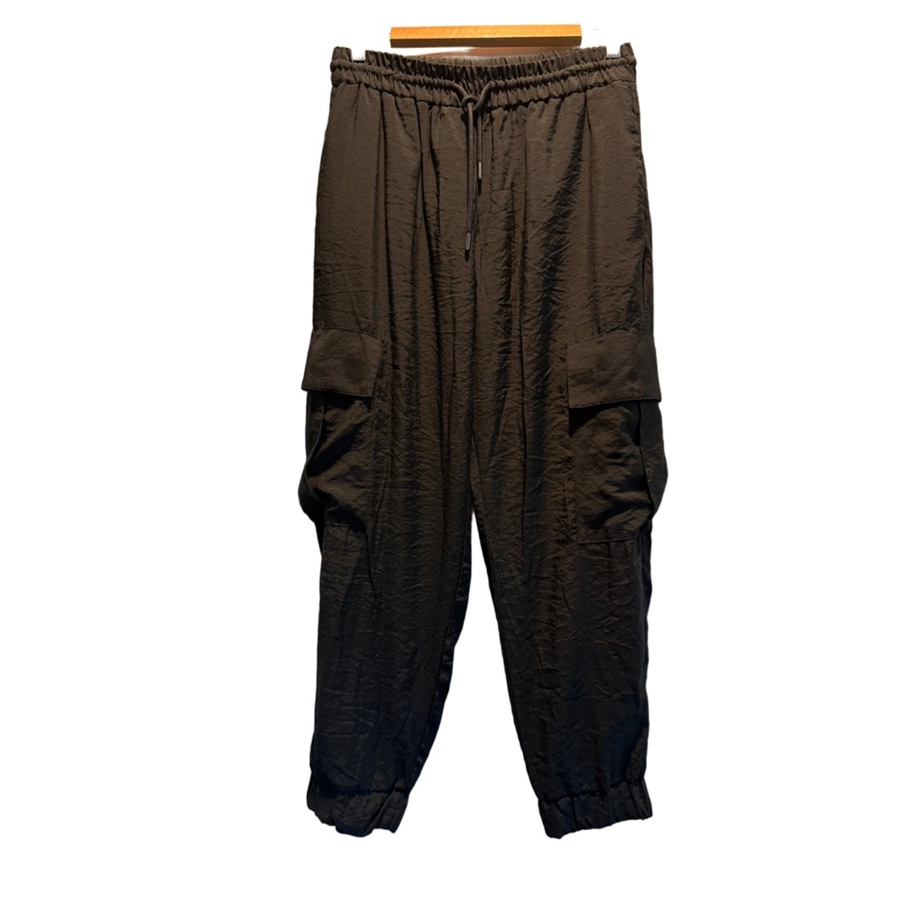 Zara Black Cargo Joggers - Picture 3 of 10